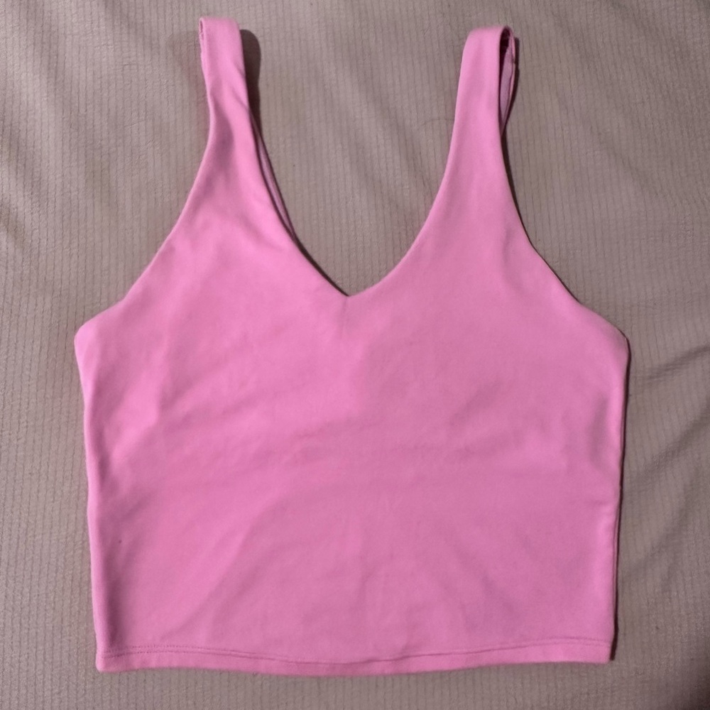 Pink Sleeveless Women's Top